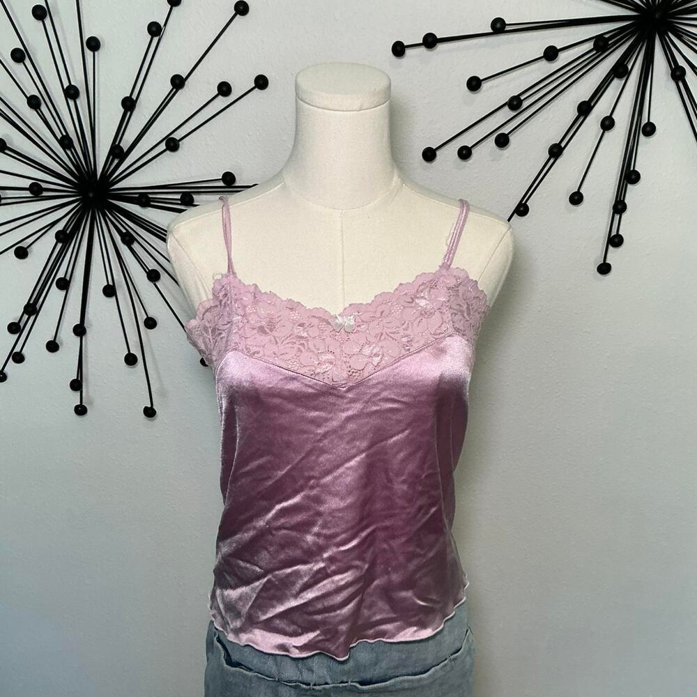 Eva cervantes pink satin lace